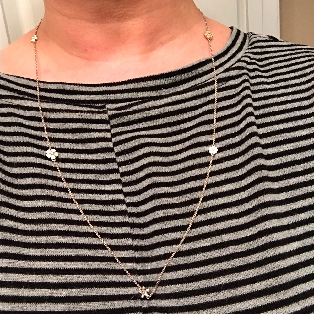 Pandora poetic blooms necklace.